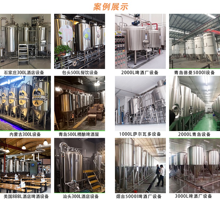 豪鲁精酿啤酒设备 豪鲁精酿啤酒设备
